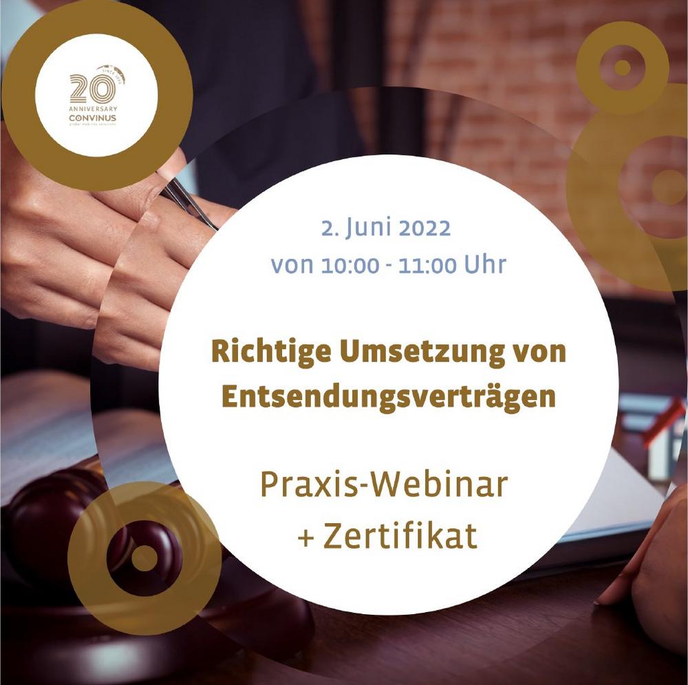 Richtige Umsetzung von Entsendungsverträgen (Webinar | Online)