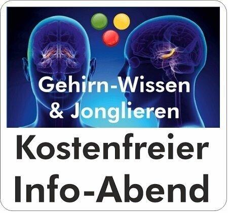 Gehirn-Wissen & Jonglieren für Gesundheit, Weiterbildung und Motivation (Workshop | Online)