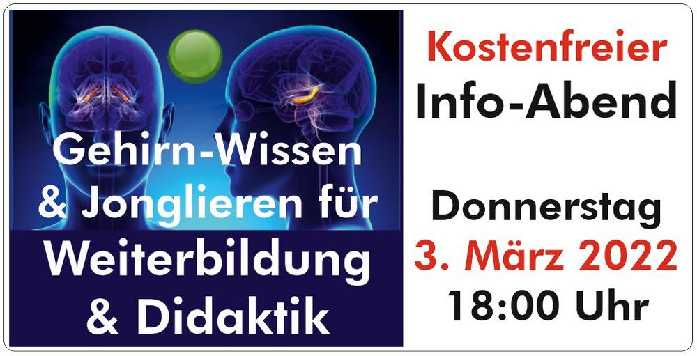 Gehirn-Wissen & Jonglieren für WEITERBILDUNG & DIDAKTIK (Workshop | Online)