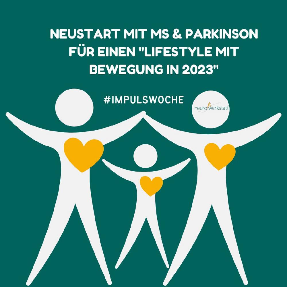 Kostenfreie Impulswoche: Neustart mit MS & Parkinson für einen „Lifestyle mit Bewegung in 2023“ (Workshop | Online)