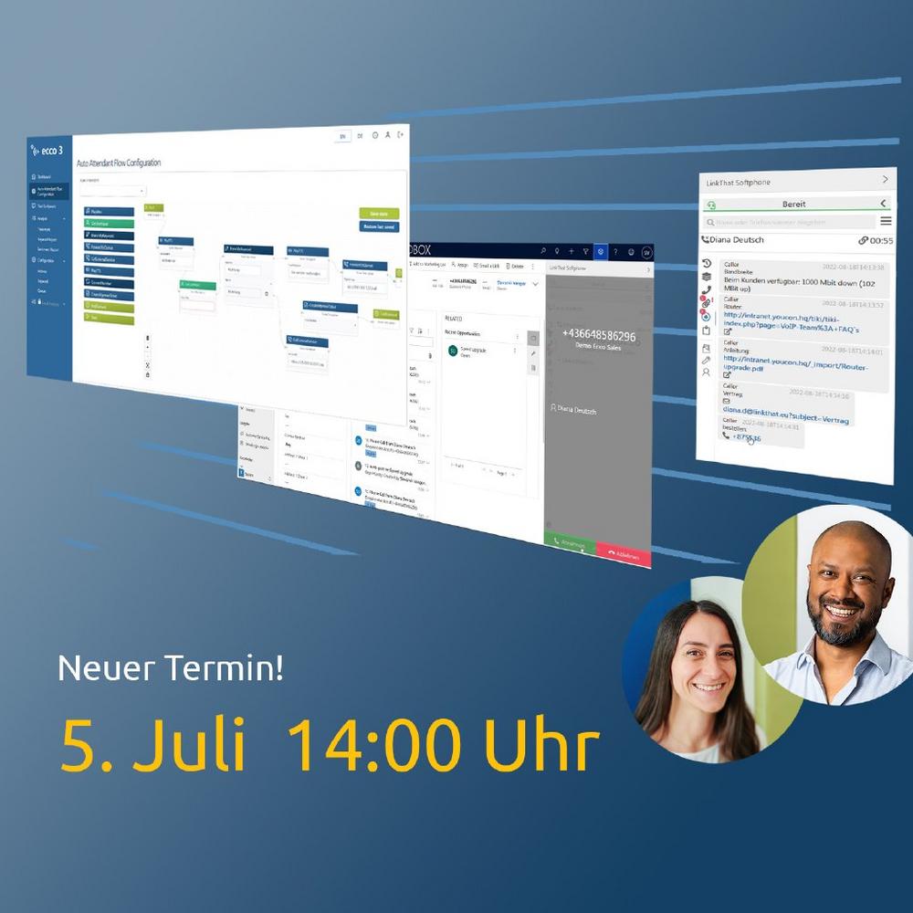 Besserer Kundenservice am Telefon: Intelligente Warteschlangen & Echtzeit-KI in Microsoft Dynamics (Webinar | Online)