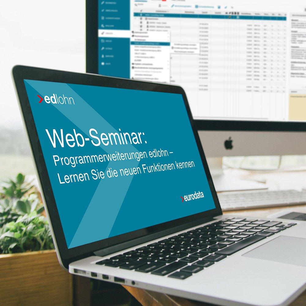 Programmerweiterungen in edlohn – Lernen Sie die neuen Funktionen kennen (Webinar | Online)
