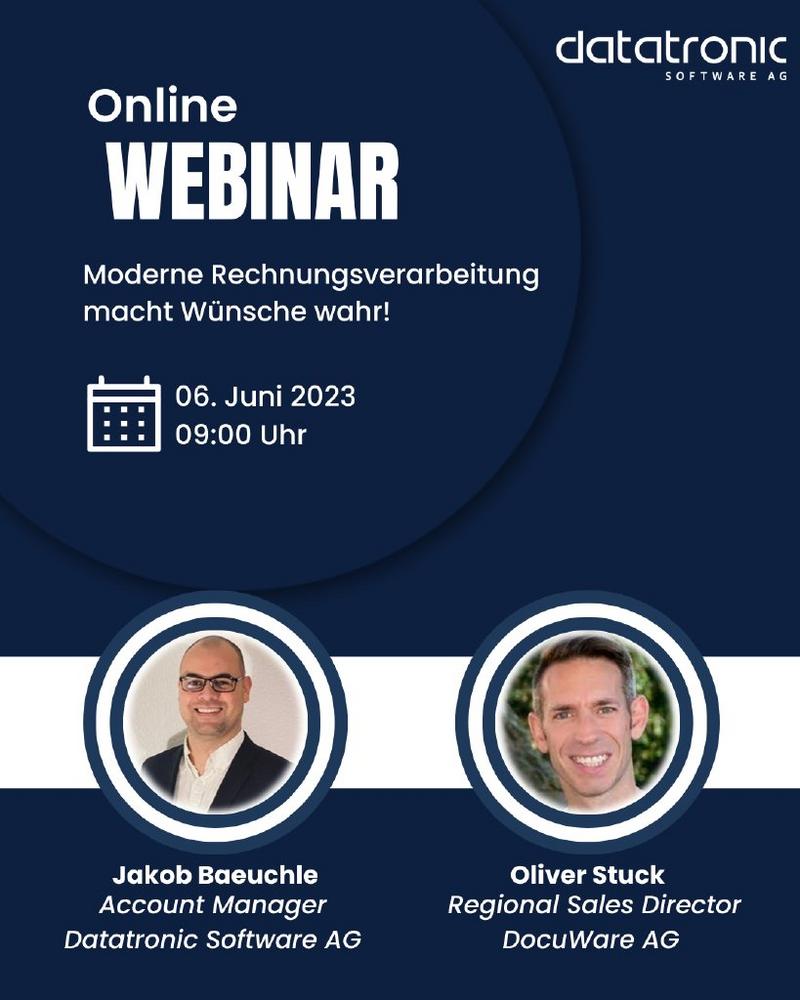 Kostenfreies Webinar: Moderne Rechnungsverarbeitung macht Wünsche wahr! (Webinar | Online)