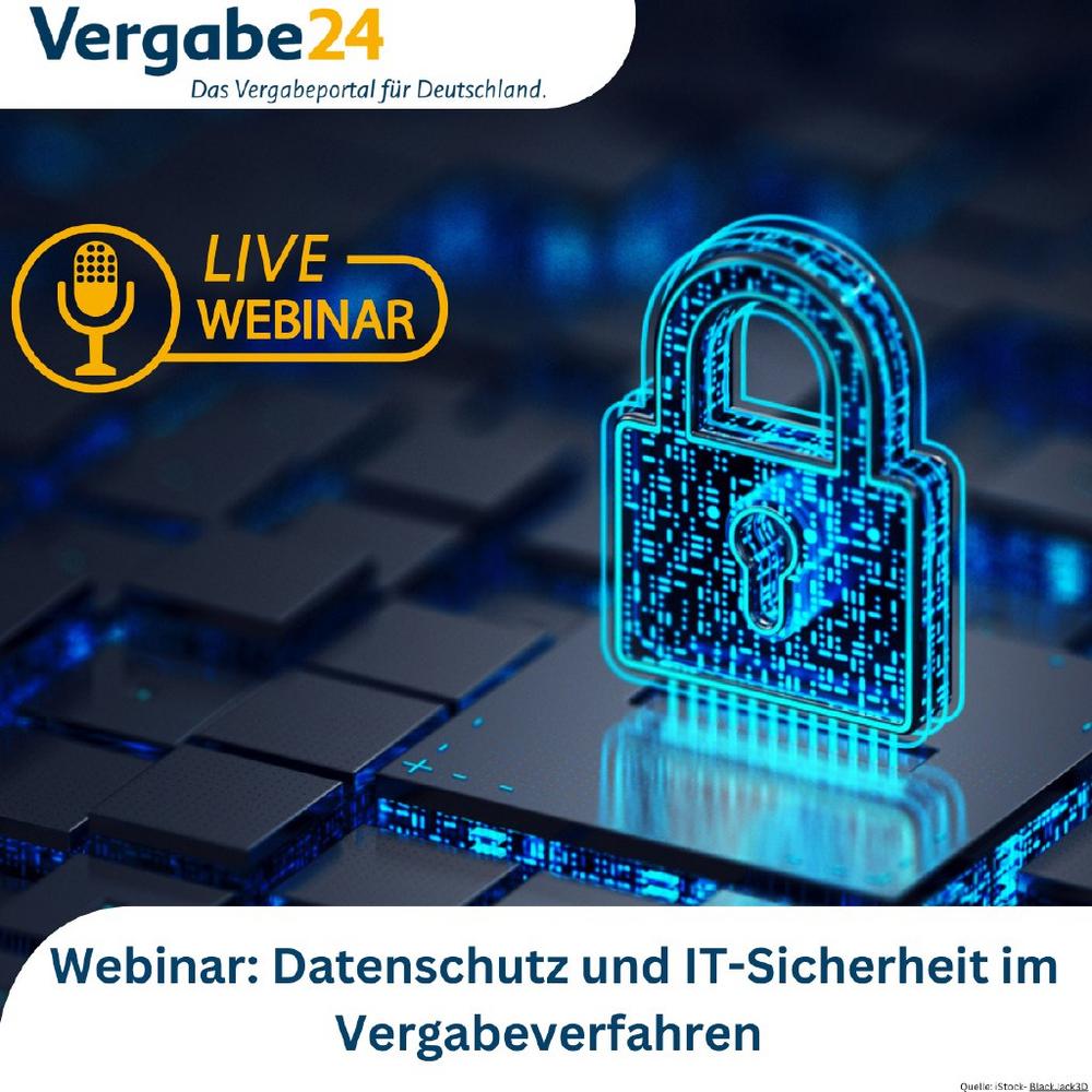 Webinar: Datenschutz und IT-Sicherheit im Vergabeverfahren (Webinar | Online)