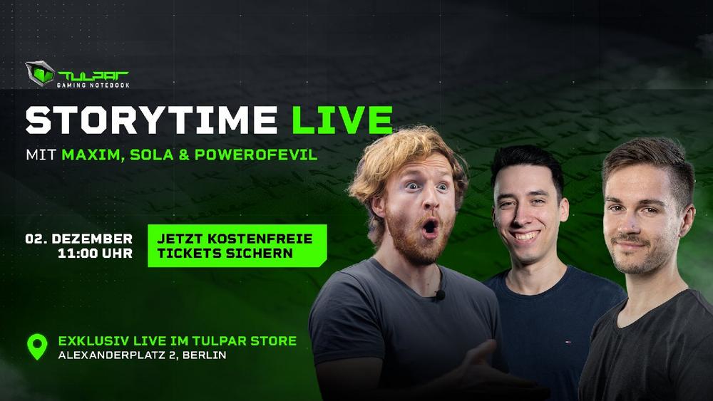 Maxim Storytime Live (Unterhaltung / Freizeit | Berlin)