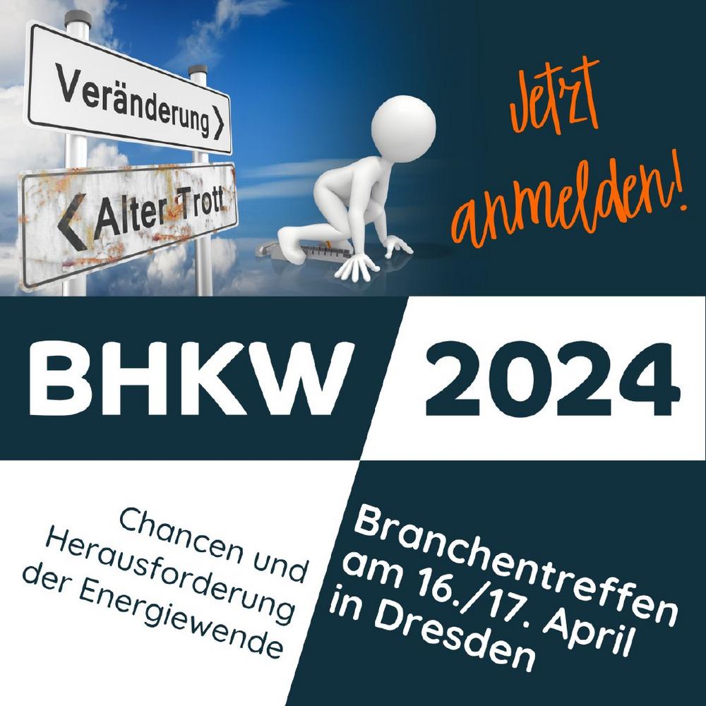 BHKW-Branchentreffen im Dresdner Kongresszentrum (Kongress | Dresden)