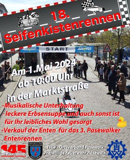 18. Seifenkistenrennen (Unterhaltung / Freizeit | Pasewalk)