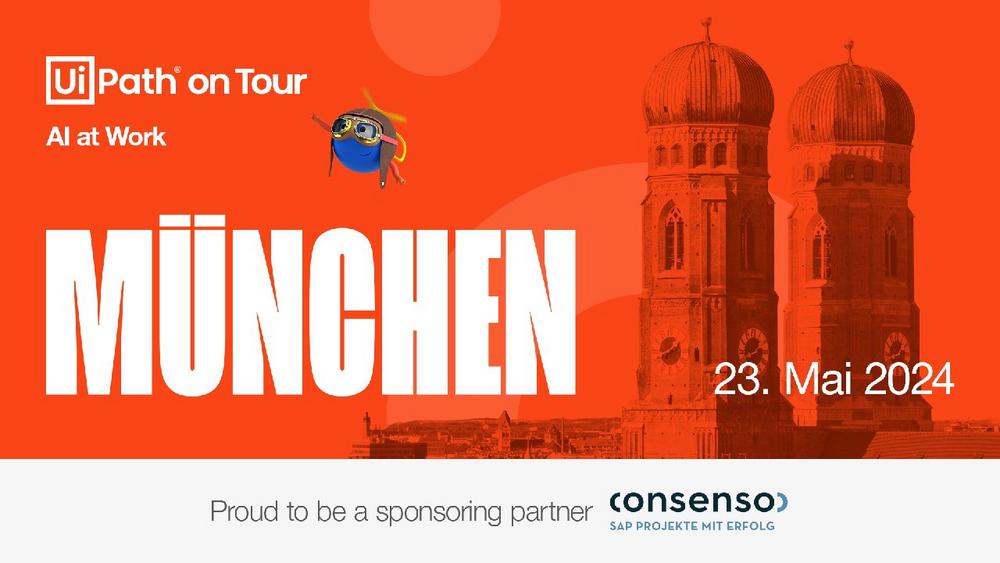 consenso at #UiPathOnTourMünchen (Messe | München)