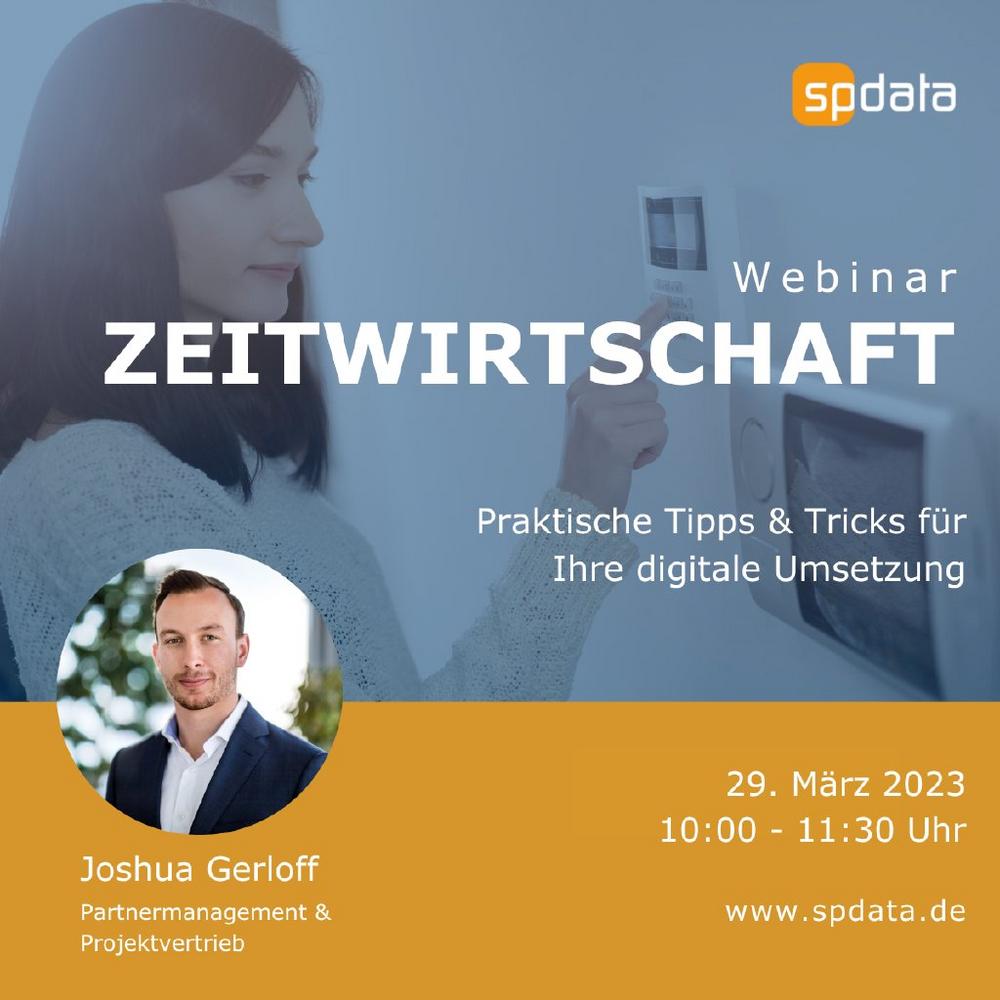 Webinar Personalzeitwirtschaft: Vorteile und Anwendungsbeispiele (Webinar | Online)