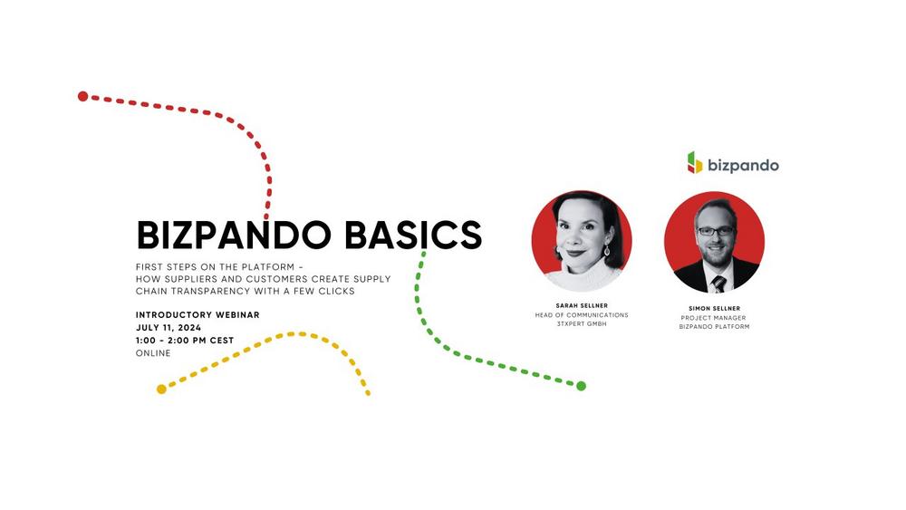 bizpando Basics: Supply chain transparency for beginners (Webinar | Online)