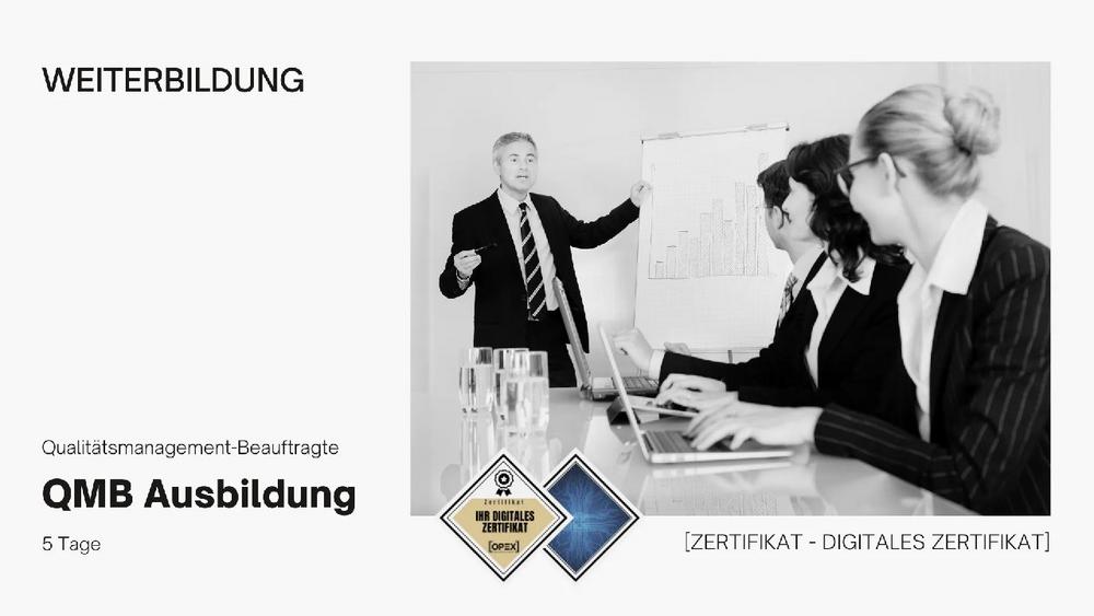 QMB Ausbildung – QM Beauftragter Ausbildung – DEKRA Zertifikat (Schulung | Frankfurt am Main)