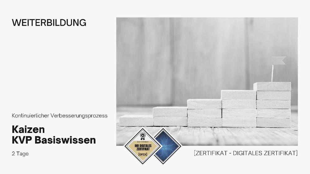 Kaizen Seminar | Schulung | Training (2 Tage) (Seminar | Stuttgart)