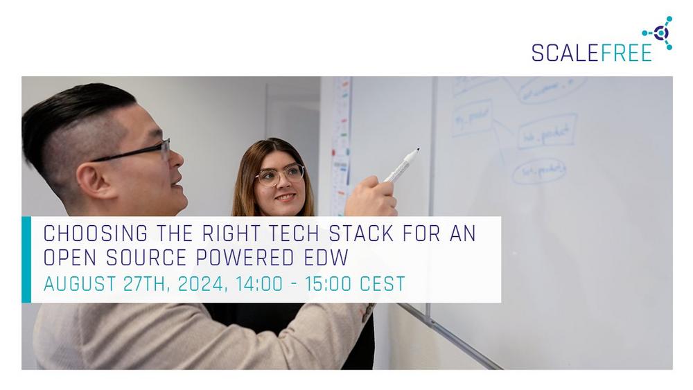 Choosing the right Tech Stack for an Open Source EDW (Webinar | Online)