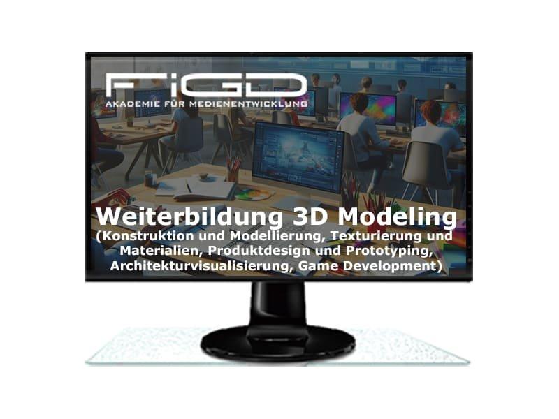 Von der Idee zur Realität: Weiterbildung in 3D Modeling, Konstruktion und Gamedesign (Schulung | Berlin)