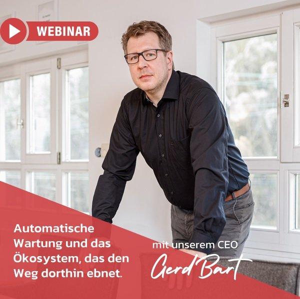 Vollautomatische Wartung – wie ein vernetztes Ökosystem Ihren Service revolutioniert (Webinar | Online)