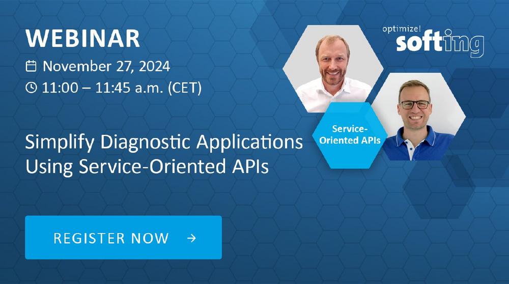 Webinar | Simplify Diagnostic Applications Using Service-Oriented APIs (Webinar | Online)