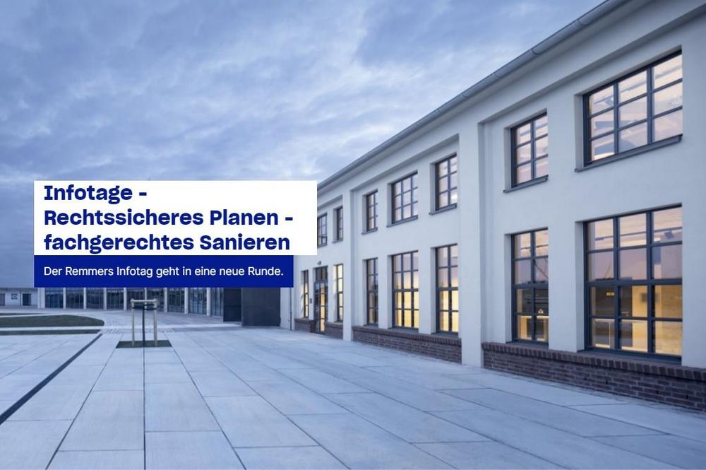 Infotage – Rechtssicheres Planen – fachgerechtes Sanieren (Seminar | Wiesbaden)