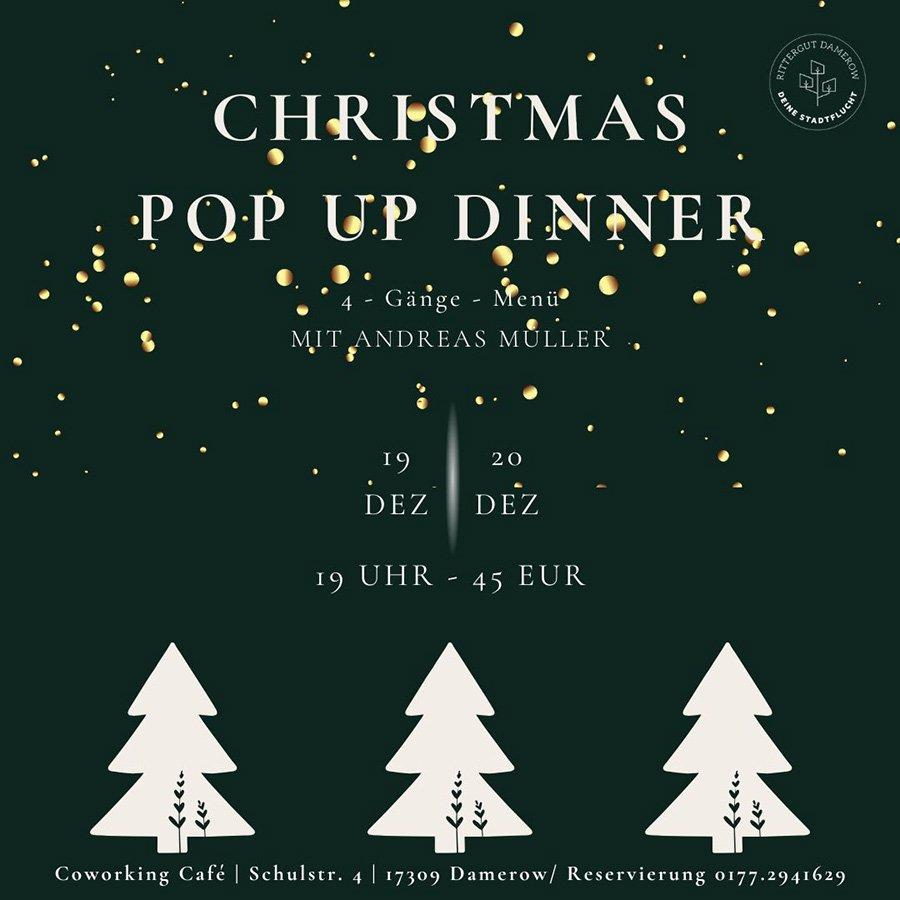 Christmas Pop Up Dinner mit Andreas Müller (Workshop | Online)