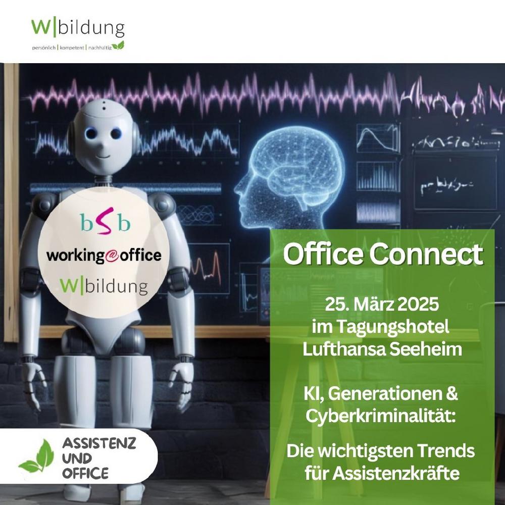 Office Connect 2025 – Die wichtigsten Trends für Assistenzkräfte (Kongress | Seeheim-Jugenheim)