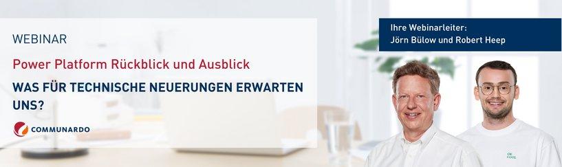 Kostenfreies Webinar: Power Platform Rückblick und Ausblick – Was für technische Neuerungen erwarten (Webinar | Online)