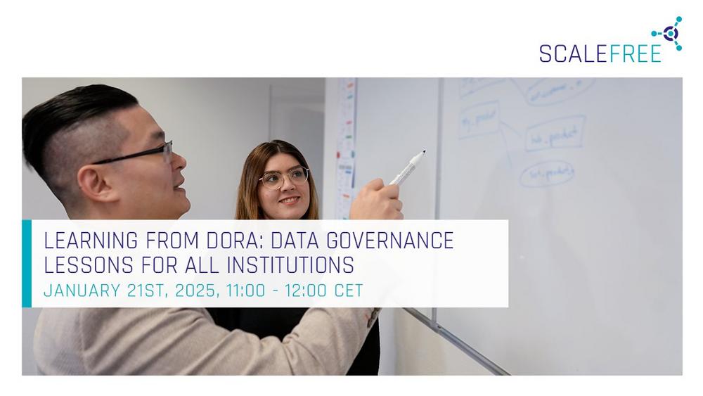 Webinar: Learning from DORA: Data Governance Lessons for All Institutions (Webinar | Online)