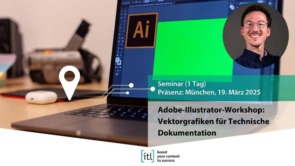 Adobe-Illustrator-Workshop: Vektorgrafiken für Technische Dokumentation (Workshop | München)