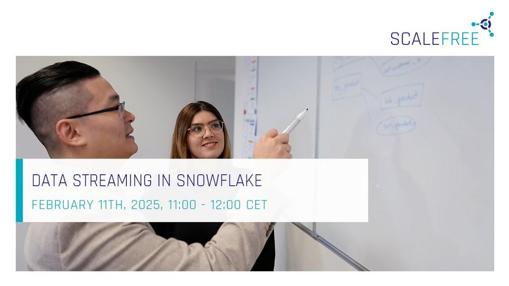 Data Streaming in Snowflake (Webinar | Online)