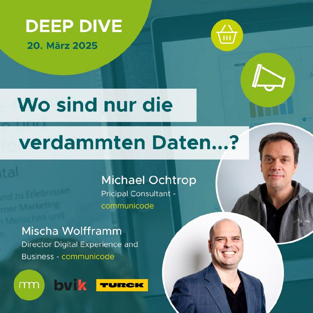 bvik Deep Dive – Datenschatz statt Datensalat: Dezentral gepflegte Daten nutzbar machen (Workshop | Essen)