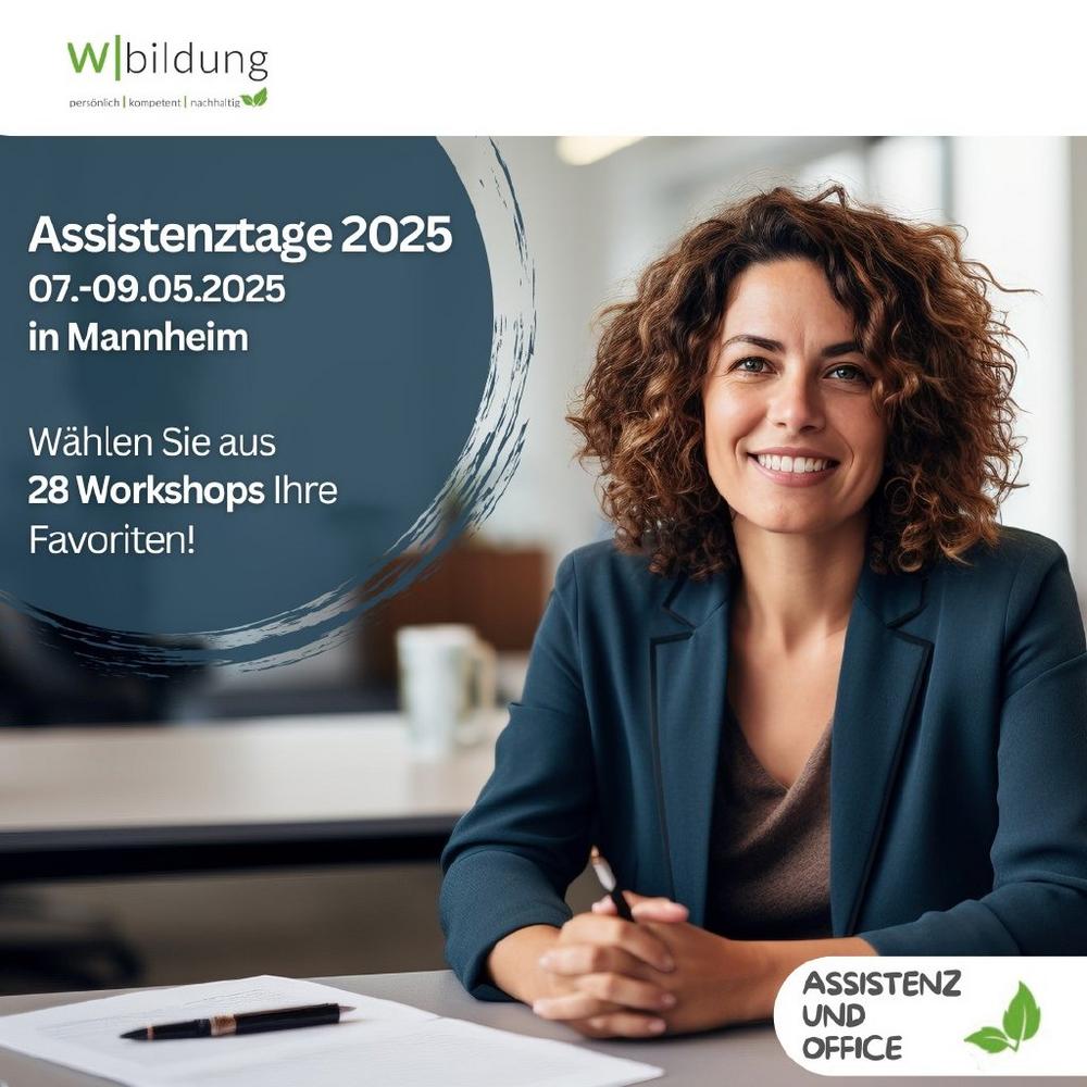 Assistenztage 2025 – Assistenzkongress in Mannheim (Kongress | Mannheim)