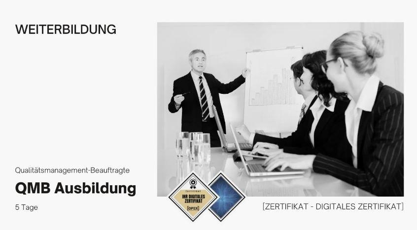 QMB Ausbildung – QM Beauftragter Ausbildung – DEKRA Zertifikat (Seminar | Frankfurt am Main)