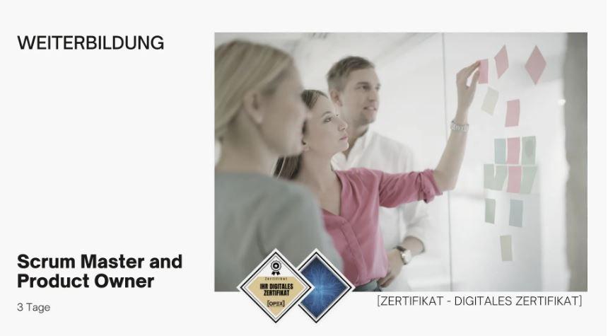 Scrum Master und Product Owner Training (Seminar | Köln)